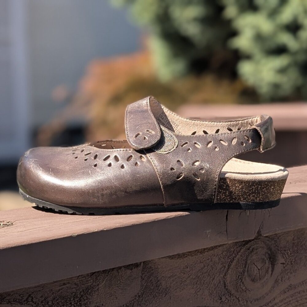 Aetrex Women's Cheryl Leather Mary Jane - Size 7.5